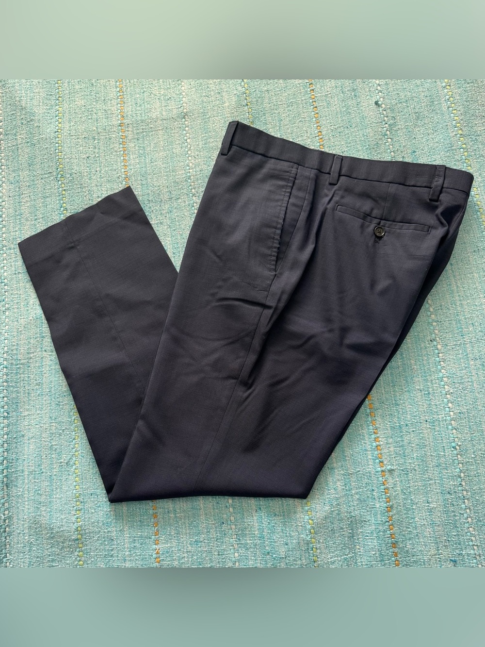 Banana Republic Men's Dark Navy Dress Trousers